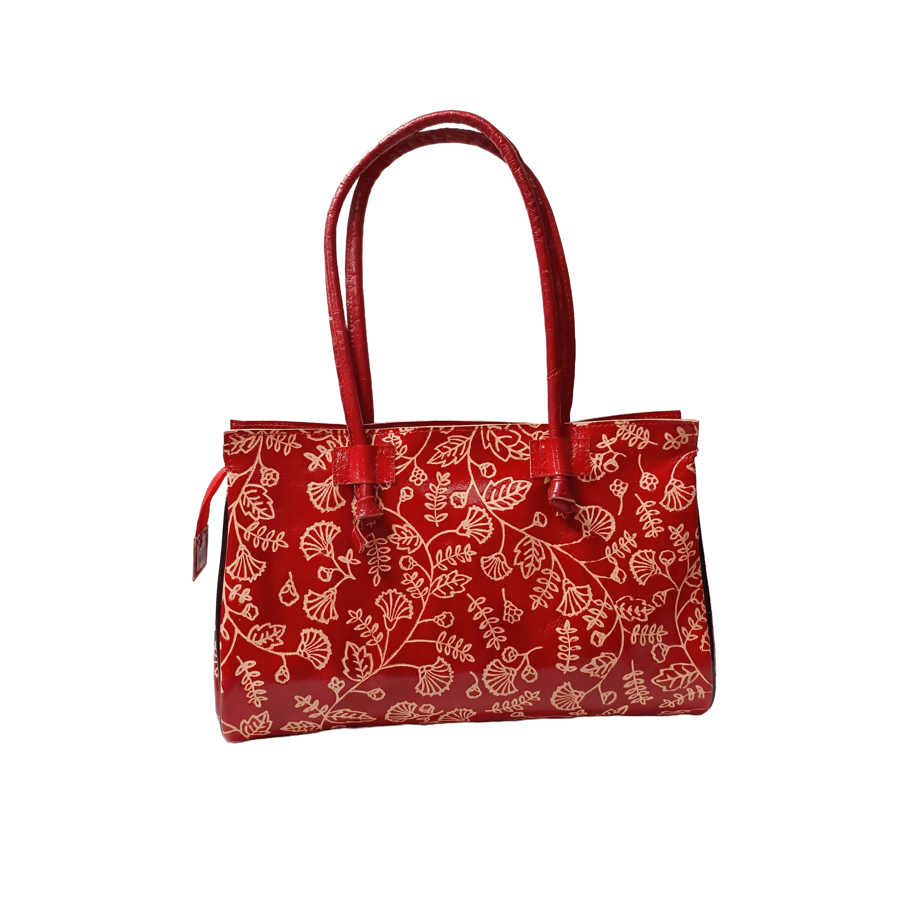 Buy ANANYA LEATHER HANDICRAFT Shantiniketan Pure Leather Traditional  Printed Hand Bag Purse for Women (ALH_559) at Amazon.in